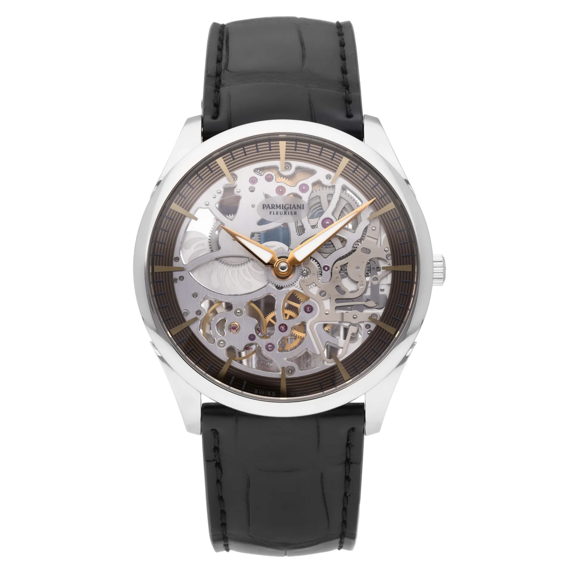 2025 Parmigiani Fleurier Tonda 1950 Squelette 40 Steel / Skeletonized PFC289-0002801-XA1442