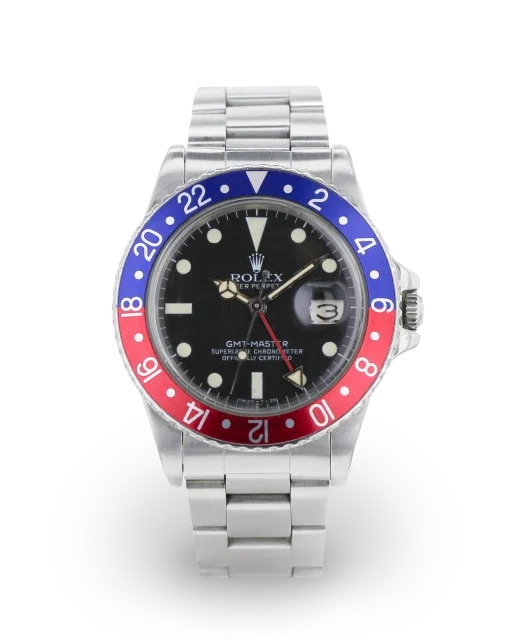 Rolex GMT-Master "Pepsi" / Transitional 16750  Model Image