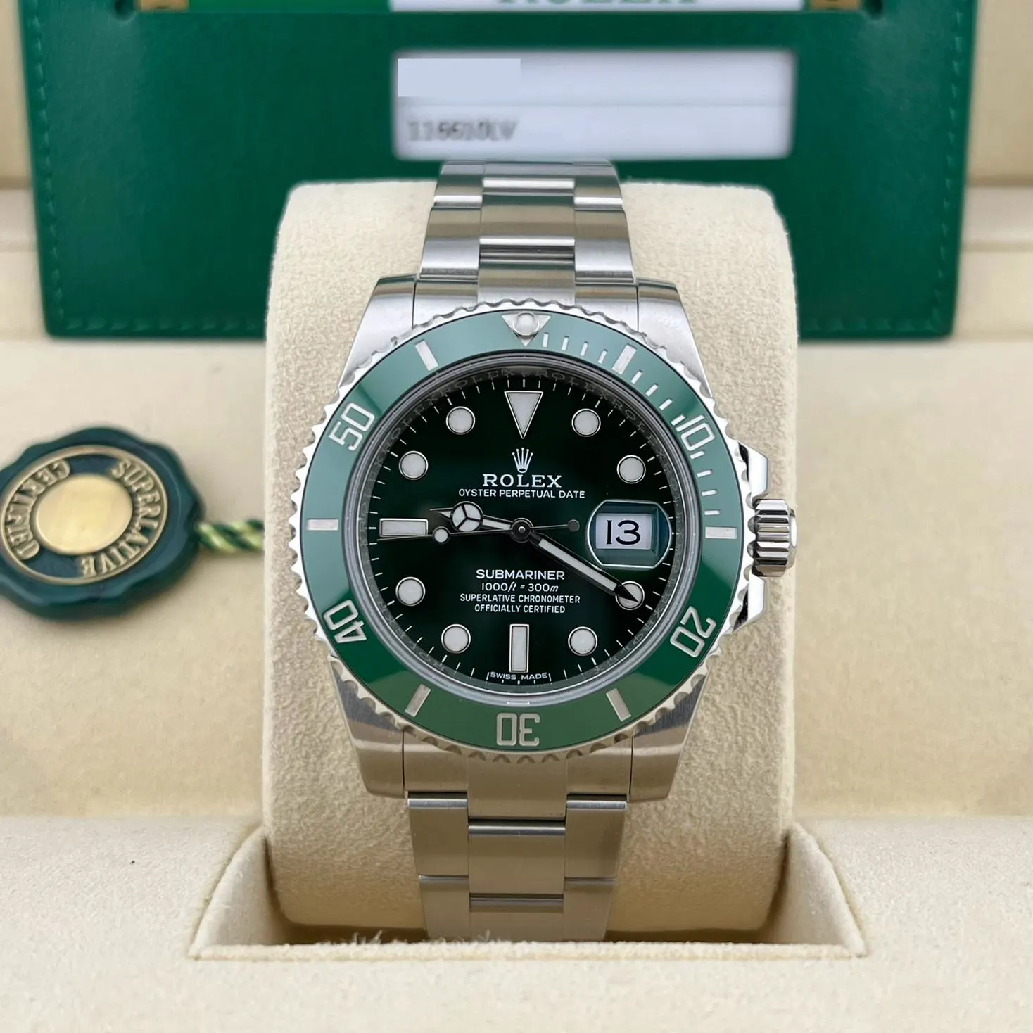 2019 Rolex Submariner "Hulk" 116610LV Listing Image 2