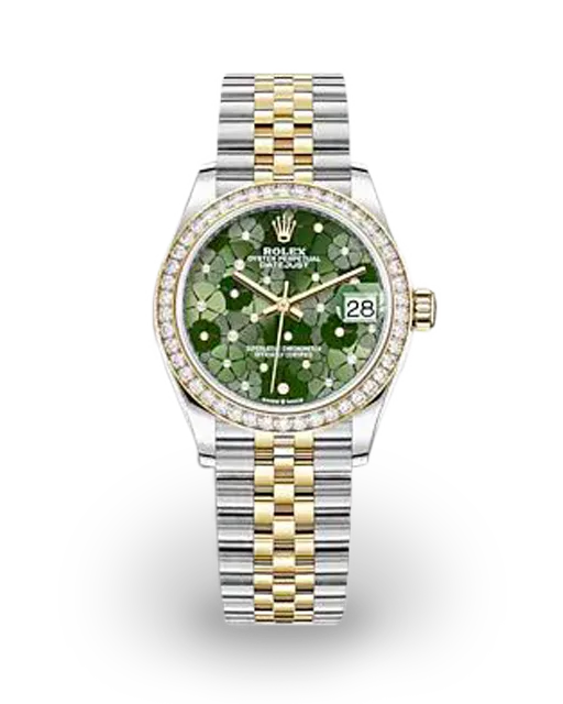 Rolex Datejust 31 Two-Tone / Diamond-Set / Floral-Motif / Diamond-Set / Jubilee 278383RBR-0032  Model Image