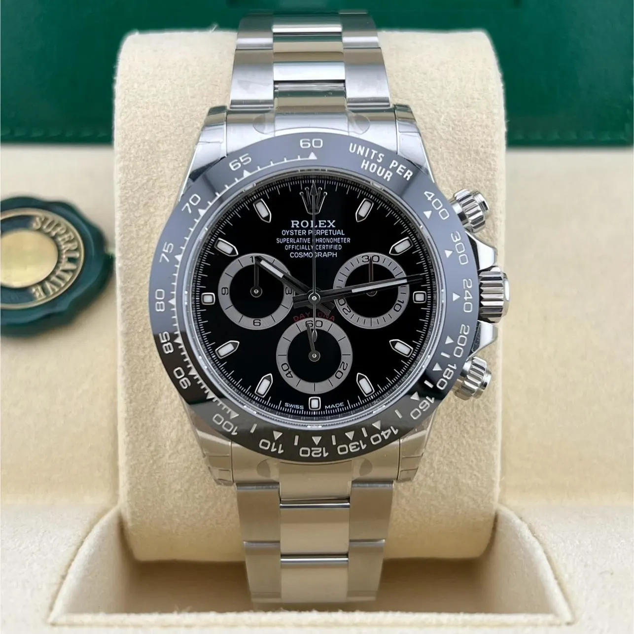 2021 Rolex Daytona Steel / Ceramic / Black 116500LN-0002 Listing Image 1