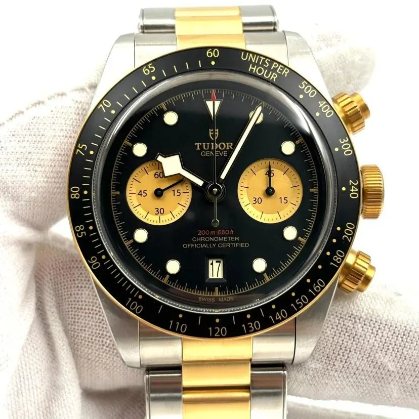 2025 Tudor Black Bay Chrono S&G / Black / Bracelet M79363N-0001