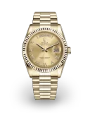 Day-Date 36 Yellow Gold / Fluted / Champagne / Roman / President Avatar Image