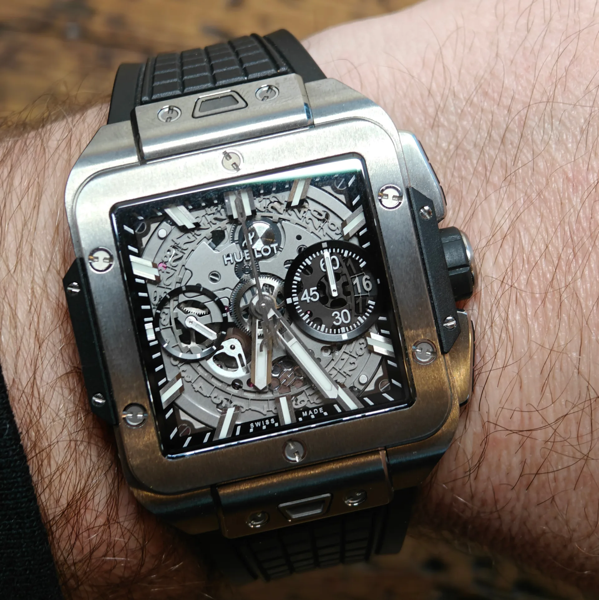 2023 Hublot Square Bang Unico Titanium 821.NX.0170.RX