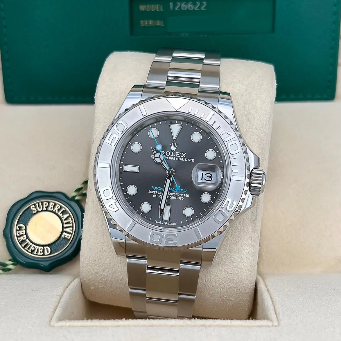 2022 Rolex Yacht-Master 40 Slate 126622-0001 Listing Image 2