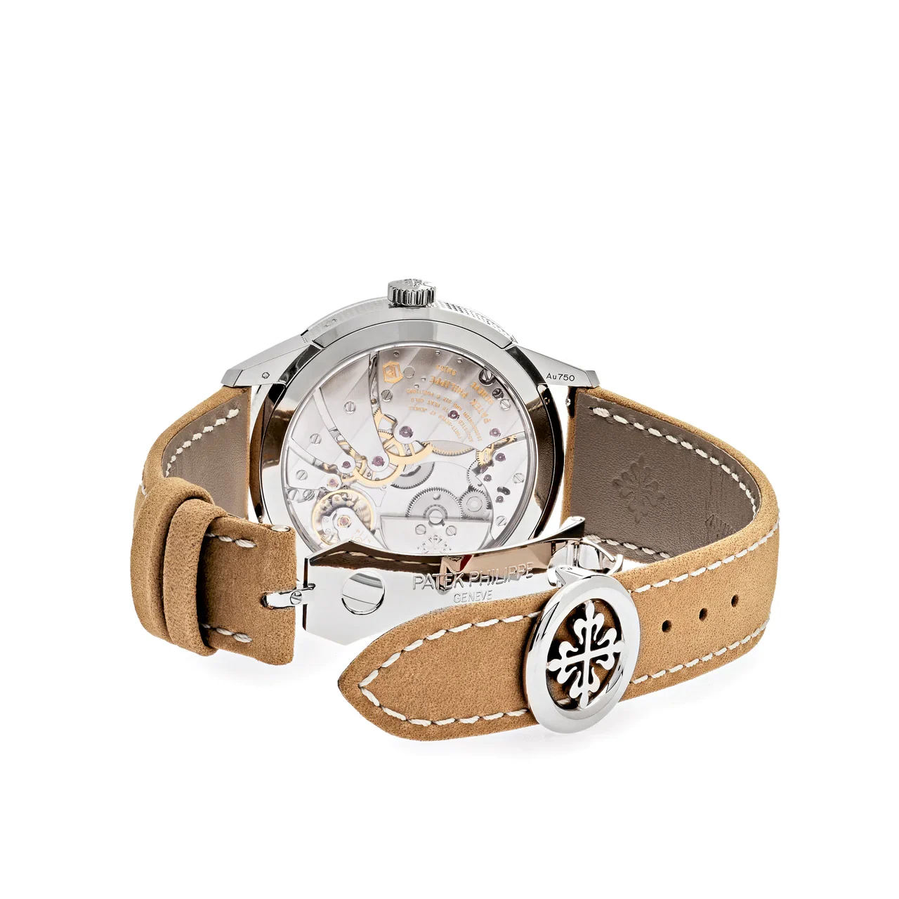 2022 Patek Philippe Travel Time Annual Calendar White Gold / Textured Charcoal Gray 5326G-001 Listing Image 4