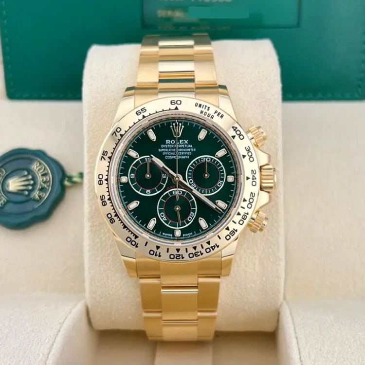 2021 Rolex Daytona Yellow Gold