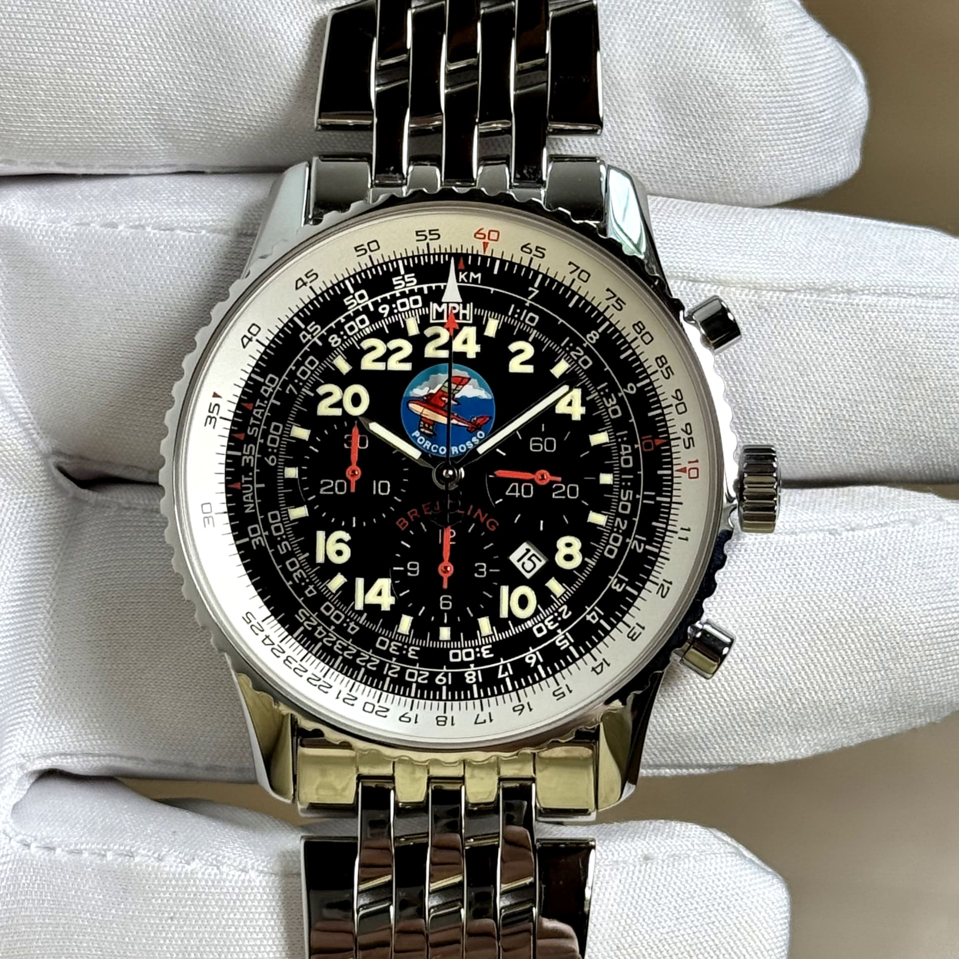 Breitling Navitimer A23322用SSブレースレット Breitling Navitimer A23322 – HODINKEE Shop