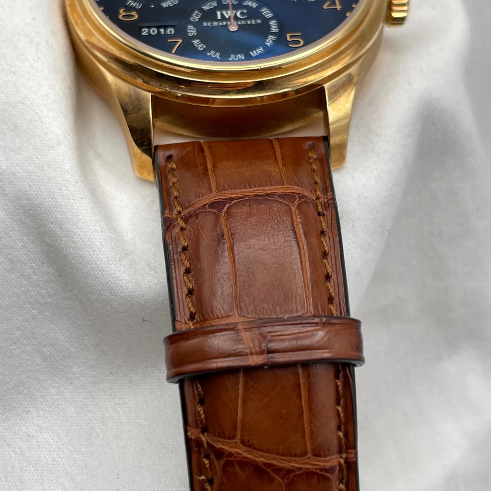 2004 IWC Portuguese Perpetual Calendar Rose Gold / Black IW5021-19 Listing Image 5