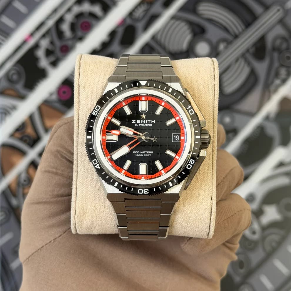 海外輸入盤　Medium: the Complete Series Zenith Defy Extreme Diver 42.5mm Mens Watch Black Interchangeable