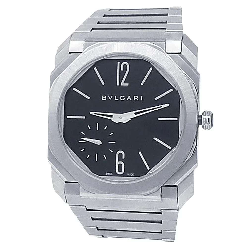 Bvlgari Octo Finissimo 40 Stainless Steel / Black / Bracelet 103297