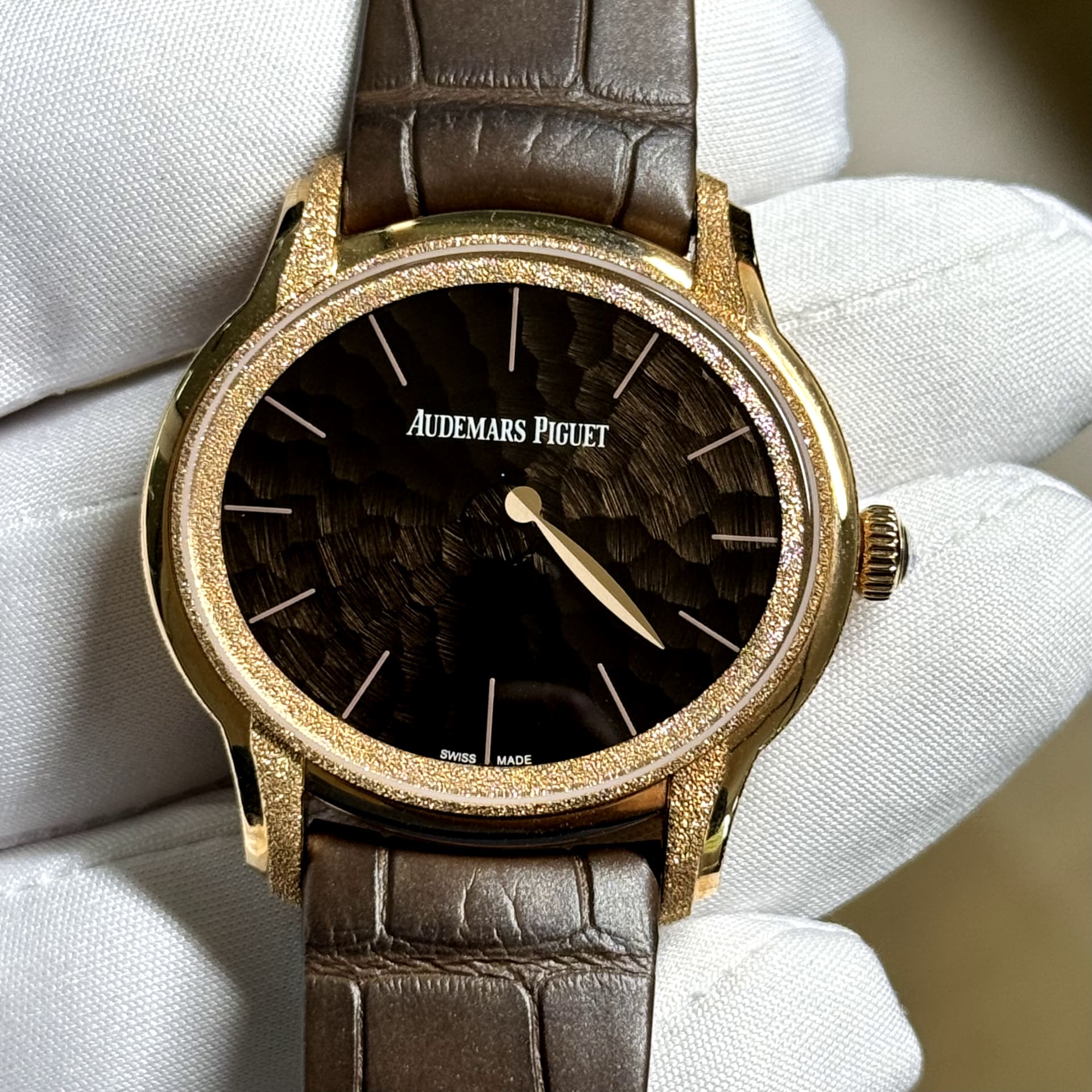 Auction: Audemars Piguet Millenary Philosophique Frosted Rose Gold