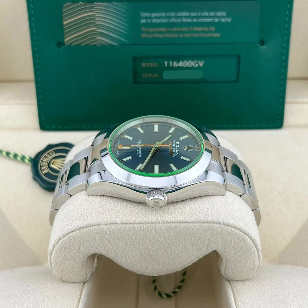 2022 Rolex Milgauss Blue 116400GV-0002 Listing Image 3