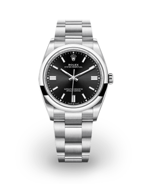 Rolex Oyster Perpetual 36 Black 126000-0002 Watches | Bezel