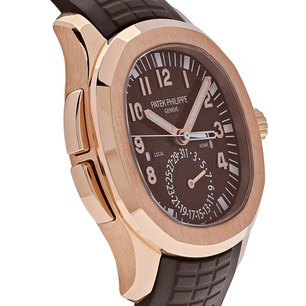2022 Patek Philippe Aquanaut Travel Time Rose Gold / Brown 5164R-001 Listing Image 3