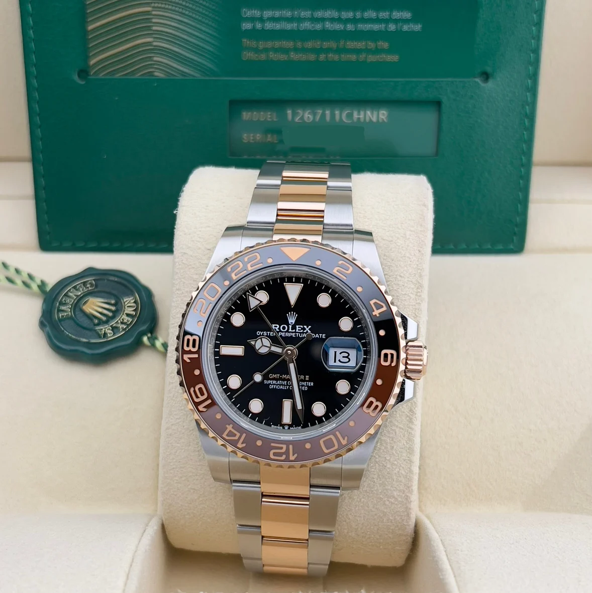 2023 Rolex GMT-Master II "Root Beer" 126711CHNR-0002 Listing Image 2