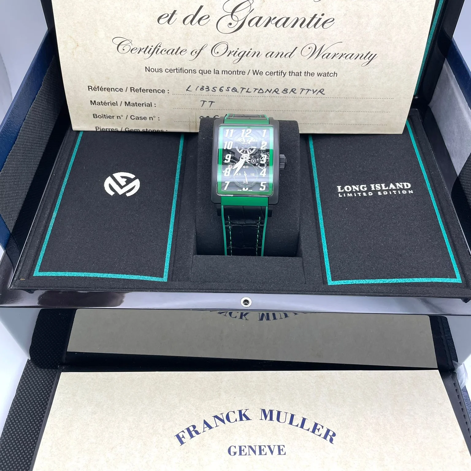 Reserved outlets listing for franckmuller