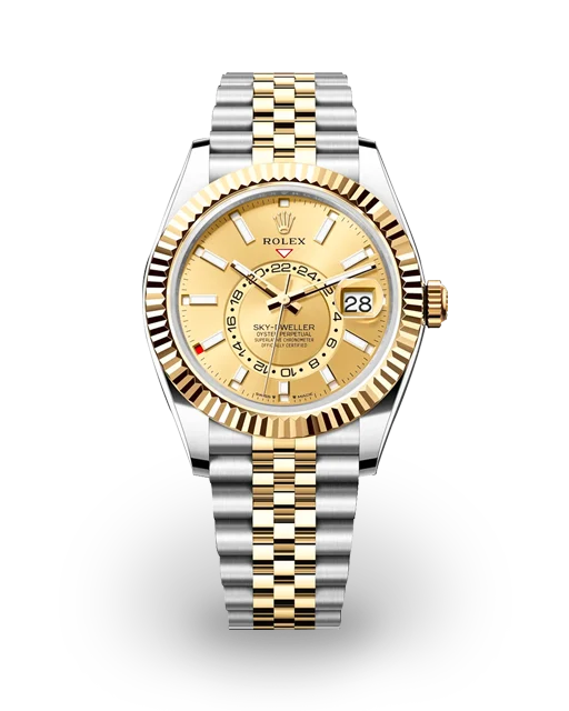 Rolex Sky-Dweller Two-Tone / Champagne / Jubilee 336933-0002  Model Image