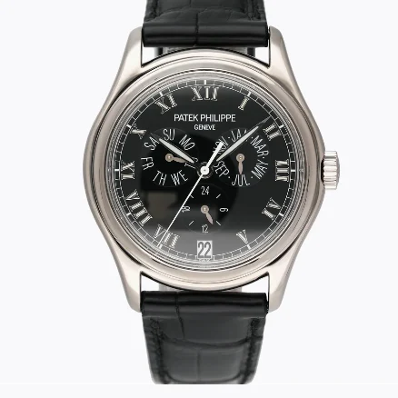 Patek Philippe Annual Calendar White Gold / Black 5035G