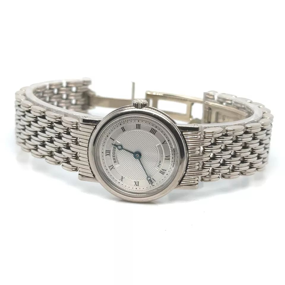 Breguet Bracelet Breguet Classique White Gold Silvered Roman Bracelet
