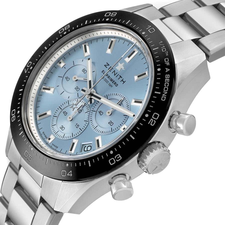 Zenith Chronomaster Sport Yoshida 41 Steel / Ceramic / Blue