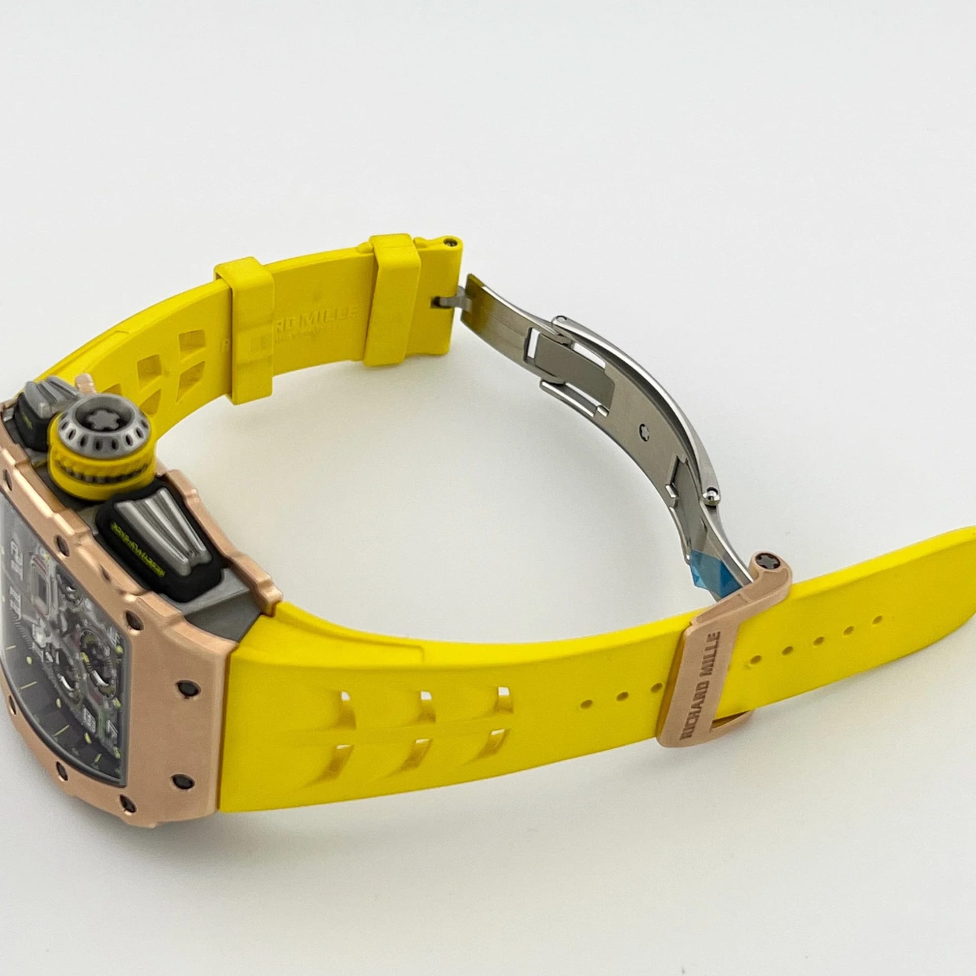 Richard Mille Watch Yellow Band Richard Mille RM27-03 Tourbillon