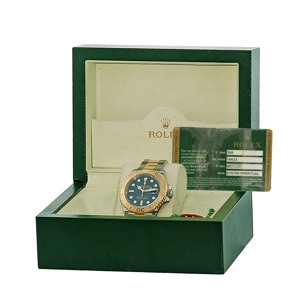 Rolex Yacht-Master 40 / Two-Tone / Blue  16623 Listing Image 4