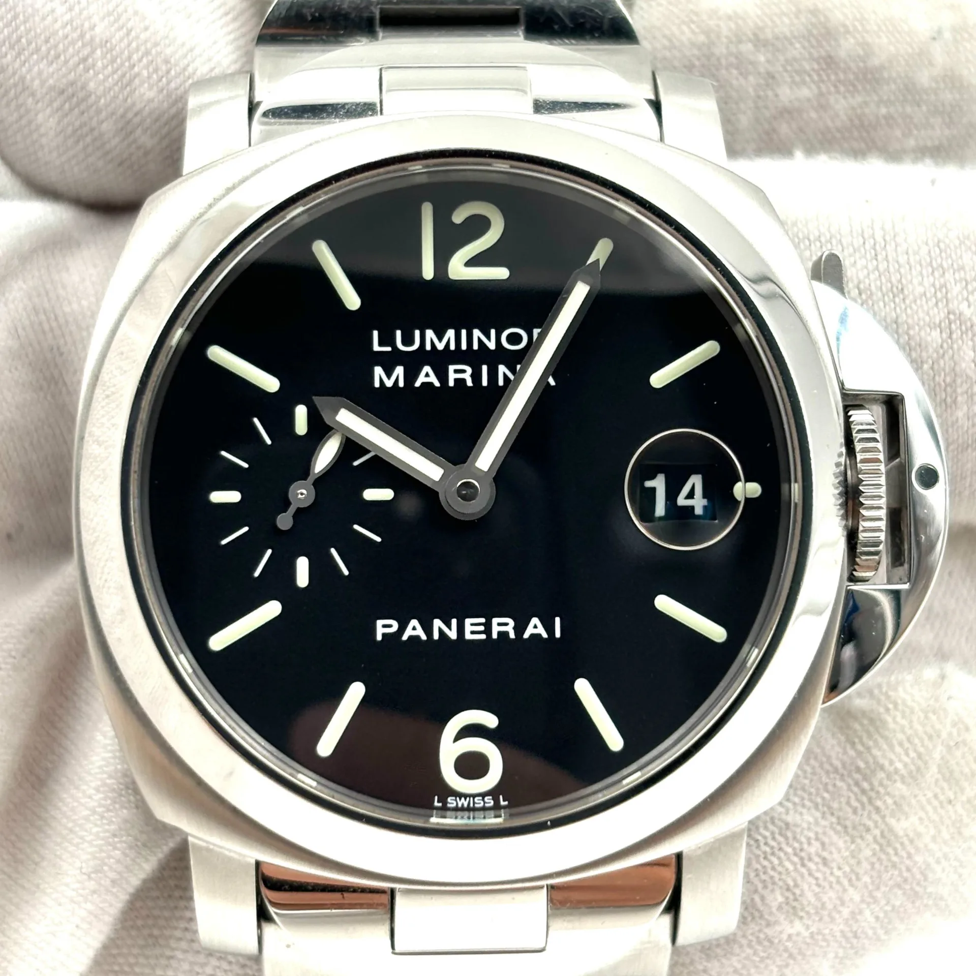 2003 Panerai Luminor Marina Automatic 40mm Bracelet PAM00050