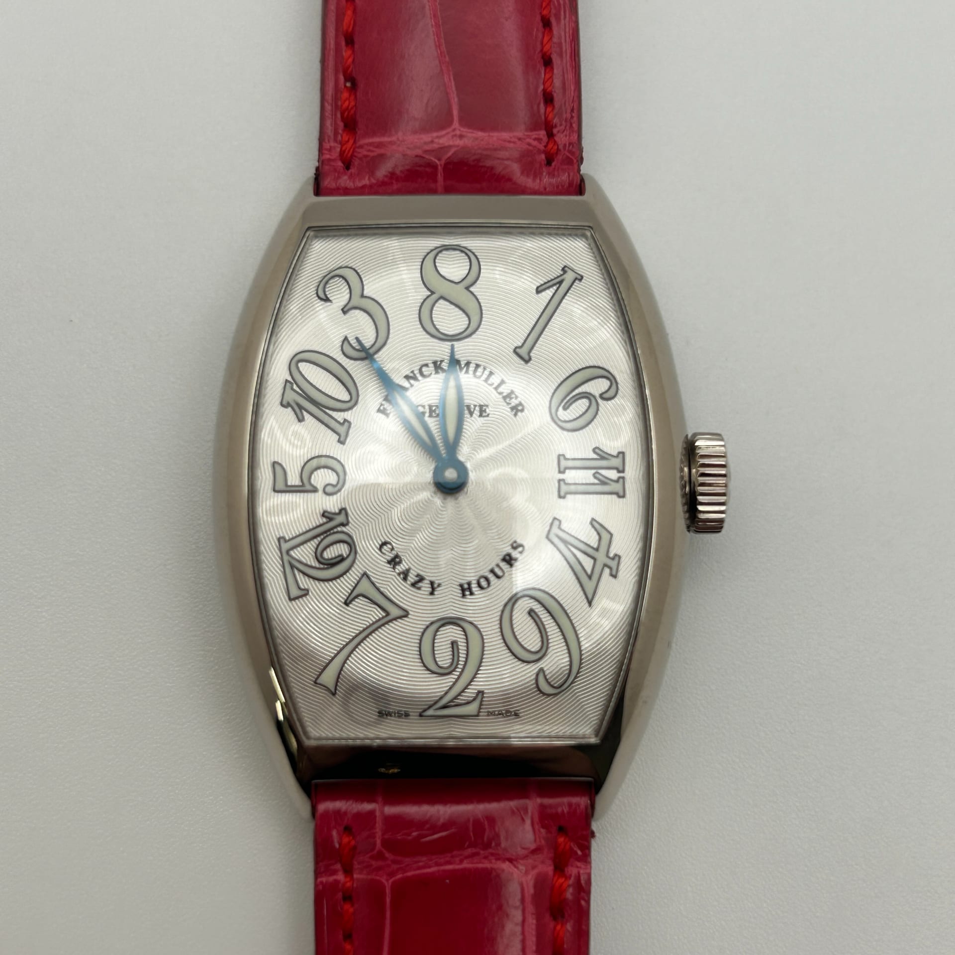 Auction: Franck Muller Cintrée Curvex Crazy Hours White Gold