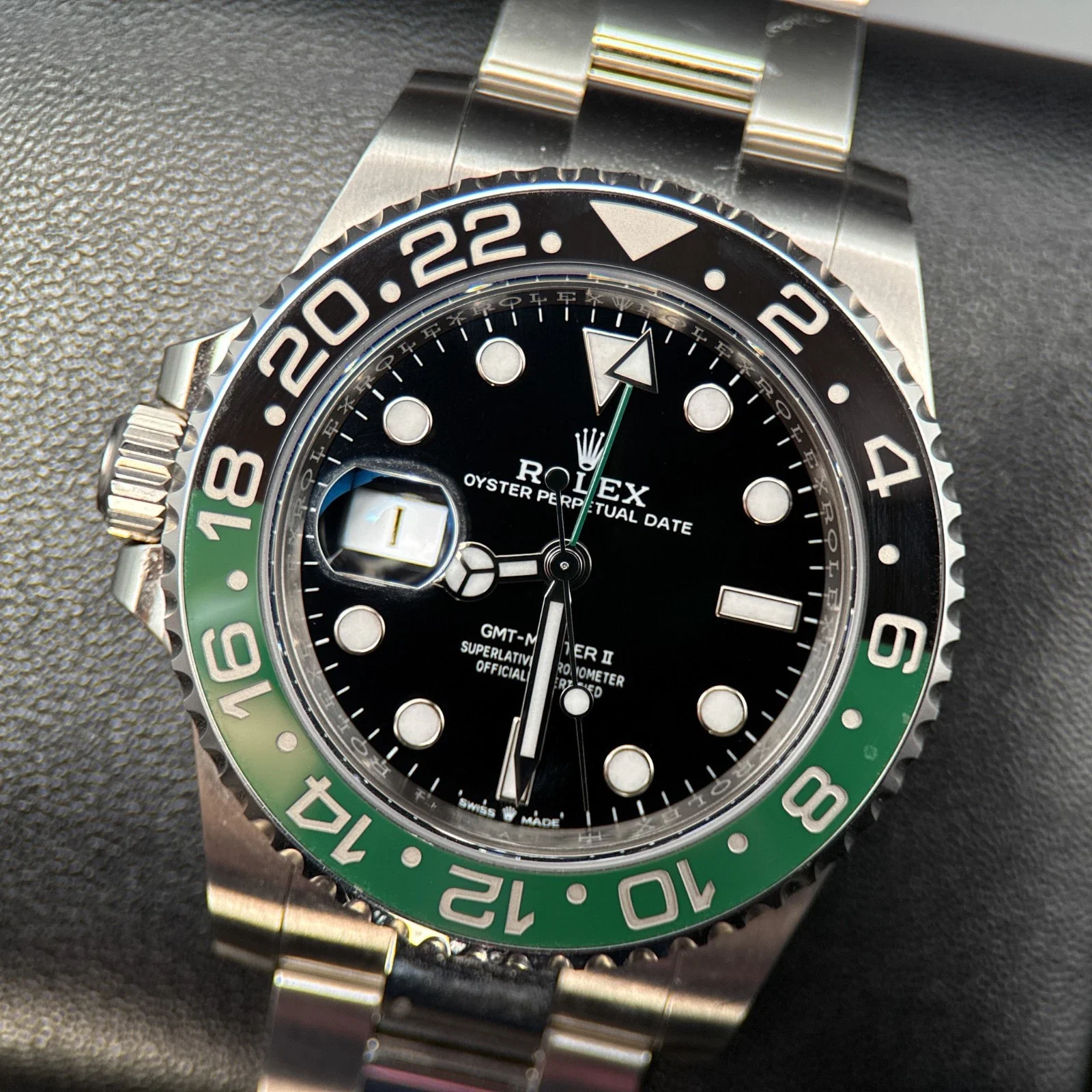 2024 Rolex GMT-Master II "Sprite" / Oyster 126720VTNR-0001