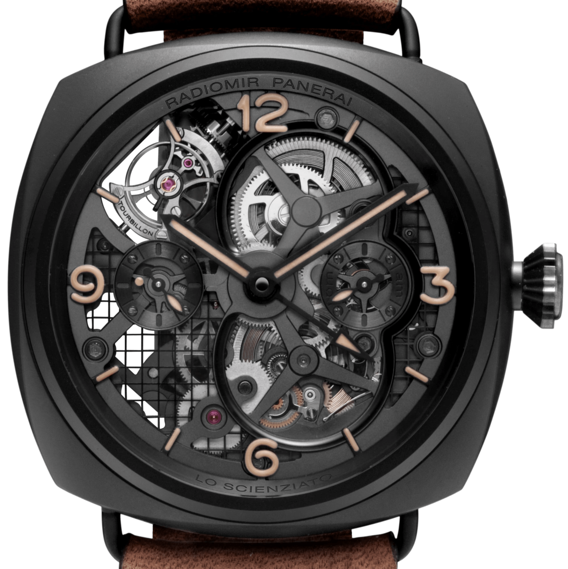 Panerai Radiomir Tourbillon GMT Ceramica Lo Scienziato PAM00348