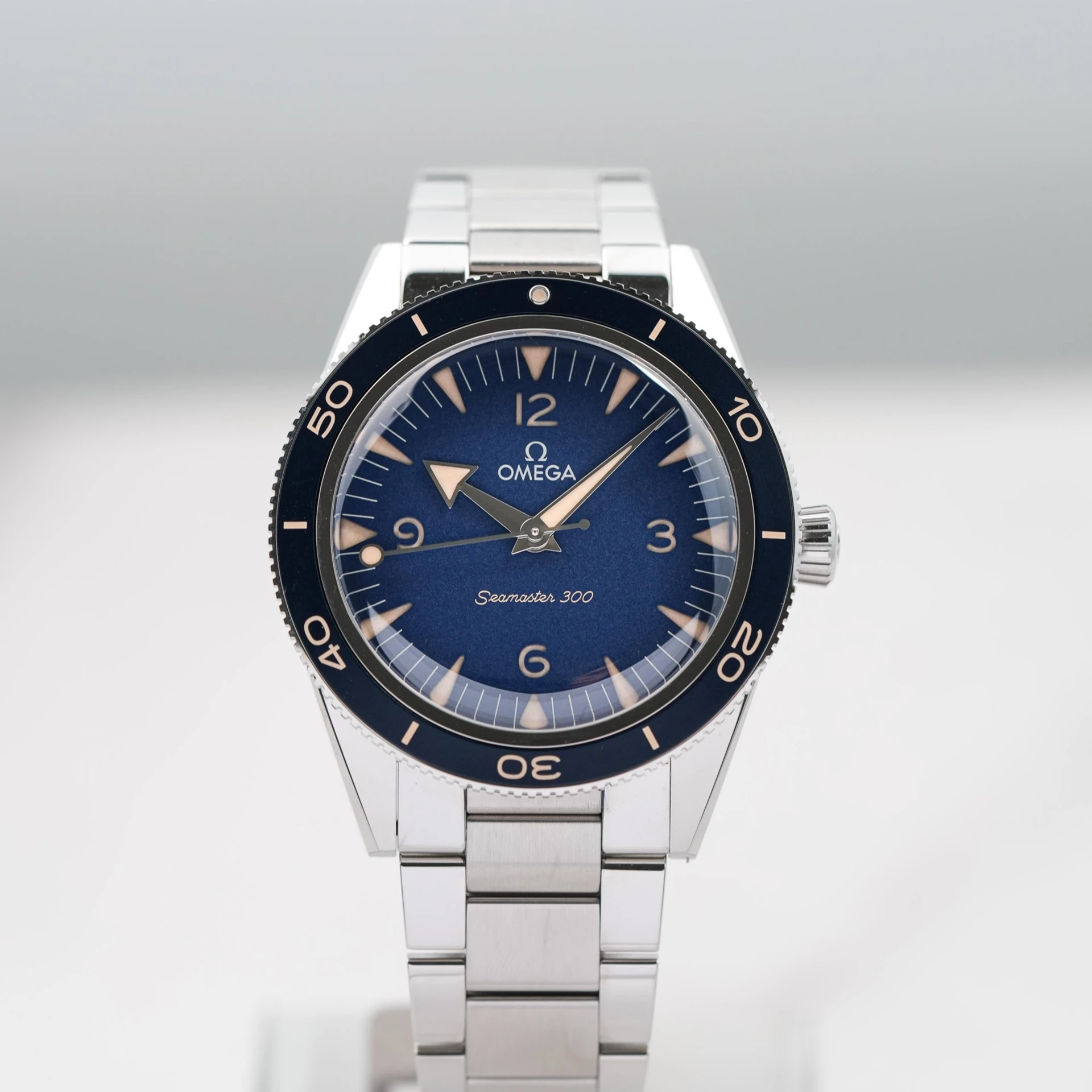 Omega Seamaster 300 Master Chronometer Stainless Steel / Blue / Bracelet 234.30.41.21.03.001