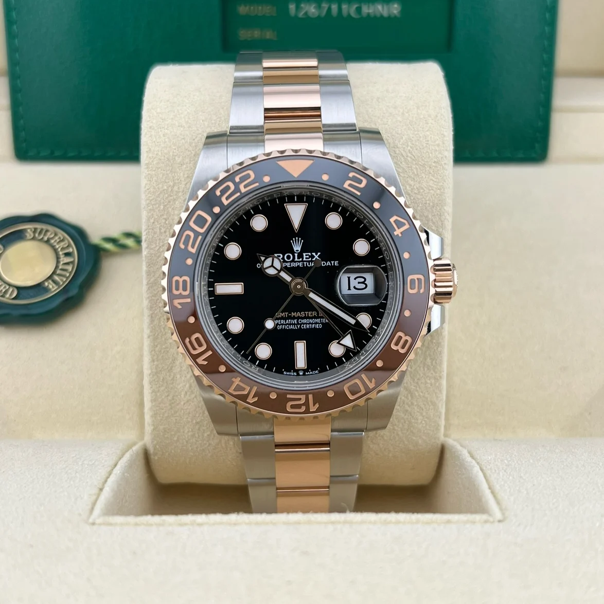 2024 Rolex GMT-Master II "Root Beer" 126711CHNR-0002 Listing Image 3