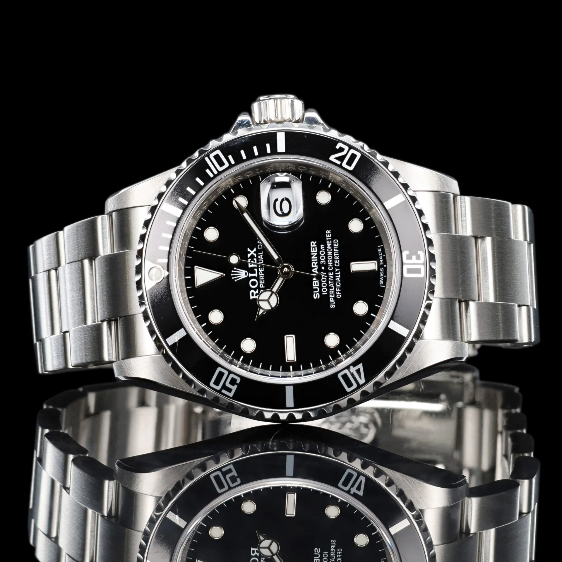 2008 Rolex Submariner Date / Tritium 16610