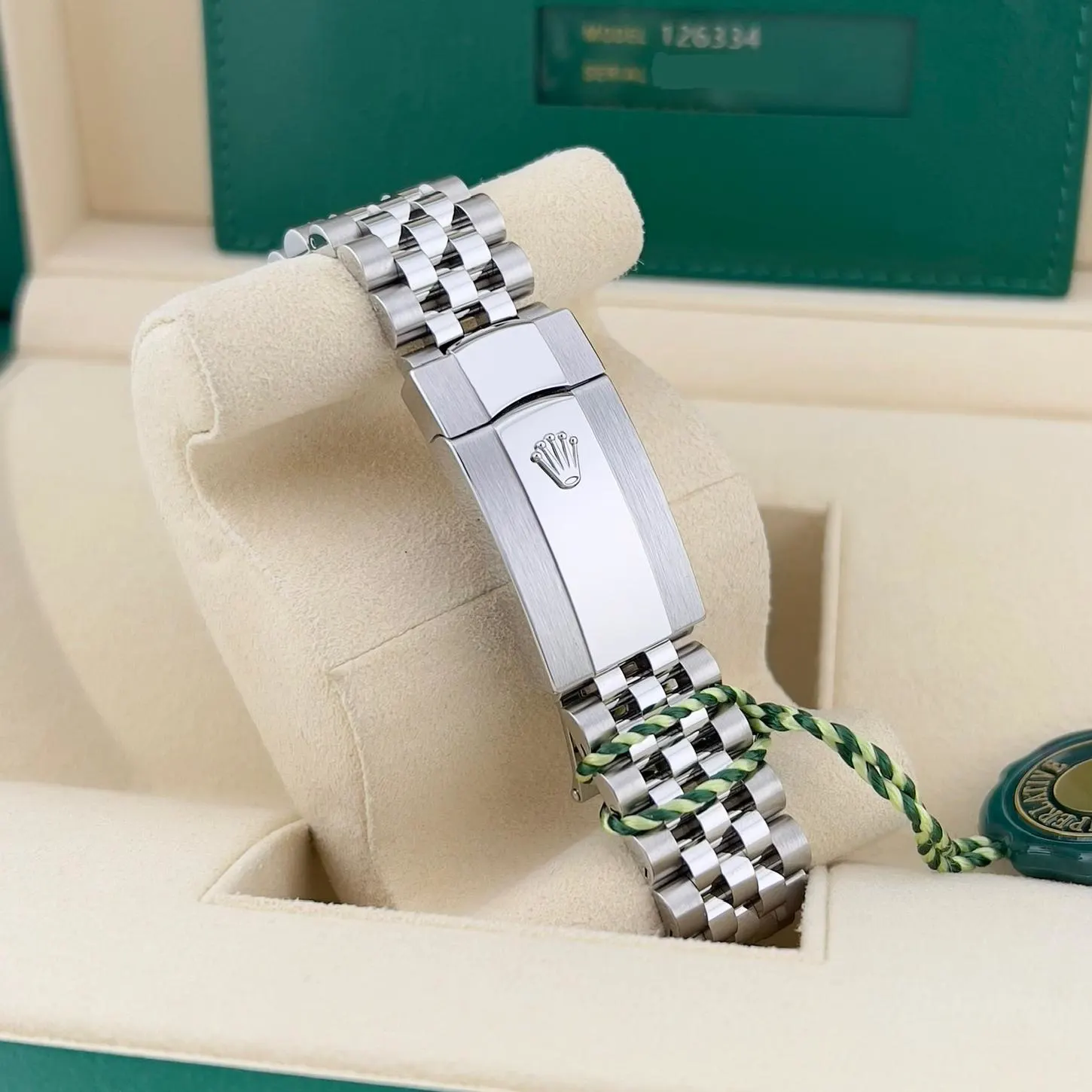 2024 Rolex Datejust 41 "Wimbledon" / Fluted / Jubilee 126334-0022 Listing Image 6
