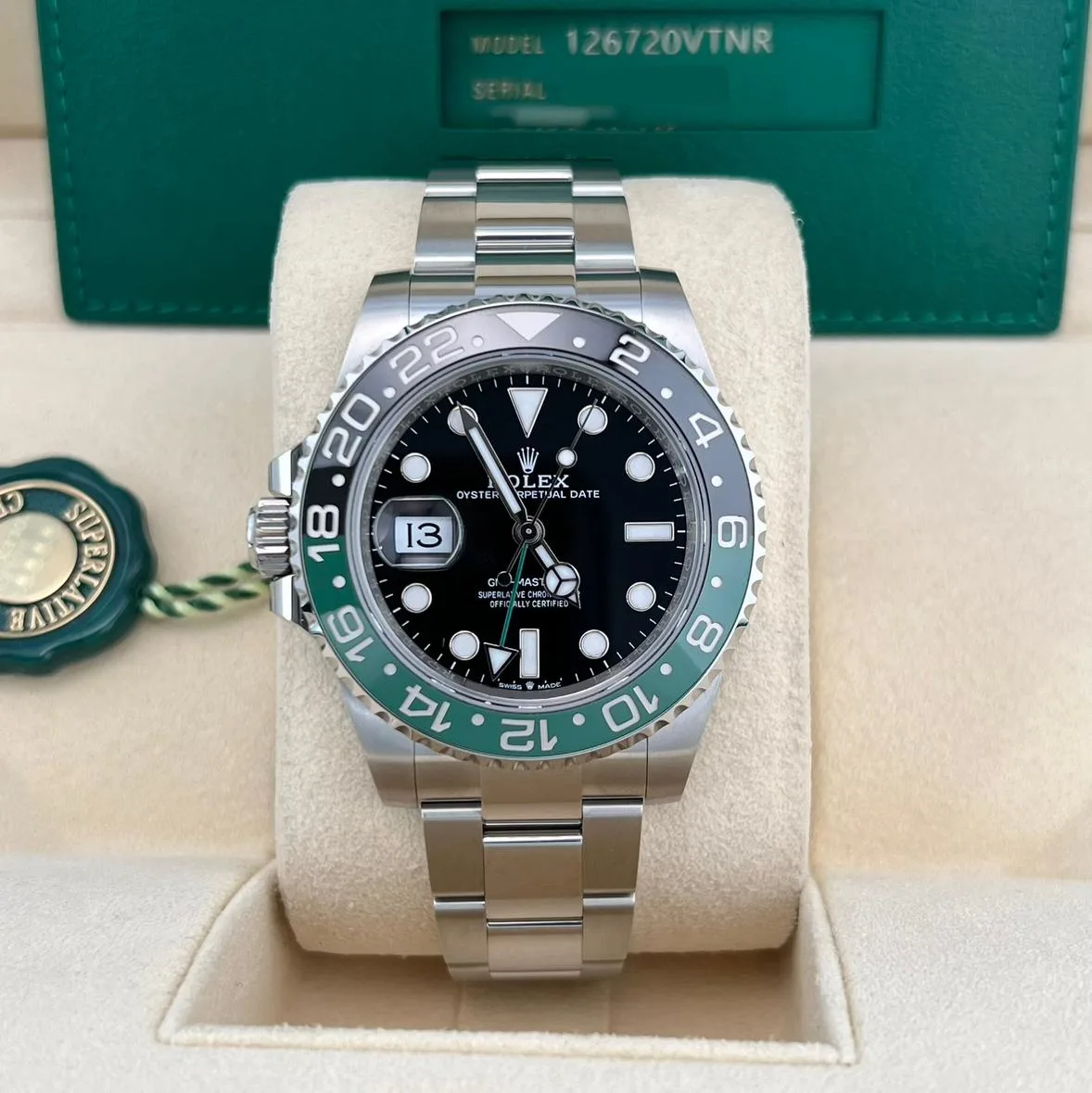 2023 Rolex GMT-Master II "Sprite" / Oyster 126720VTNR-0001 Listing Image 1