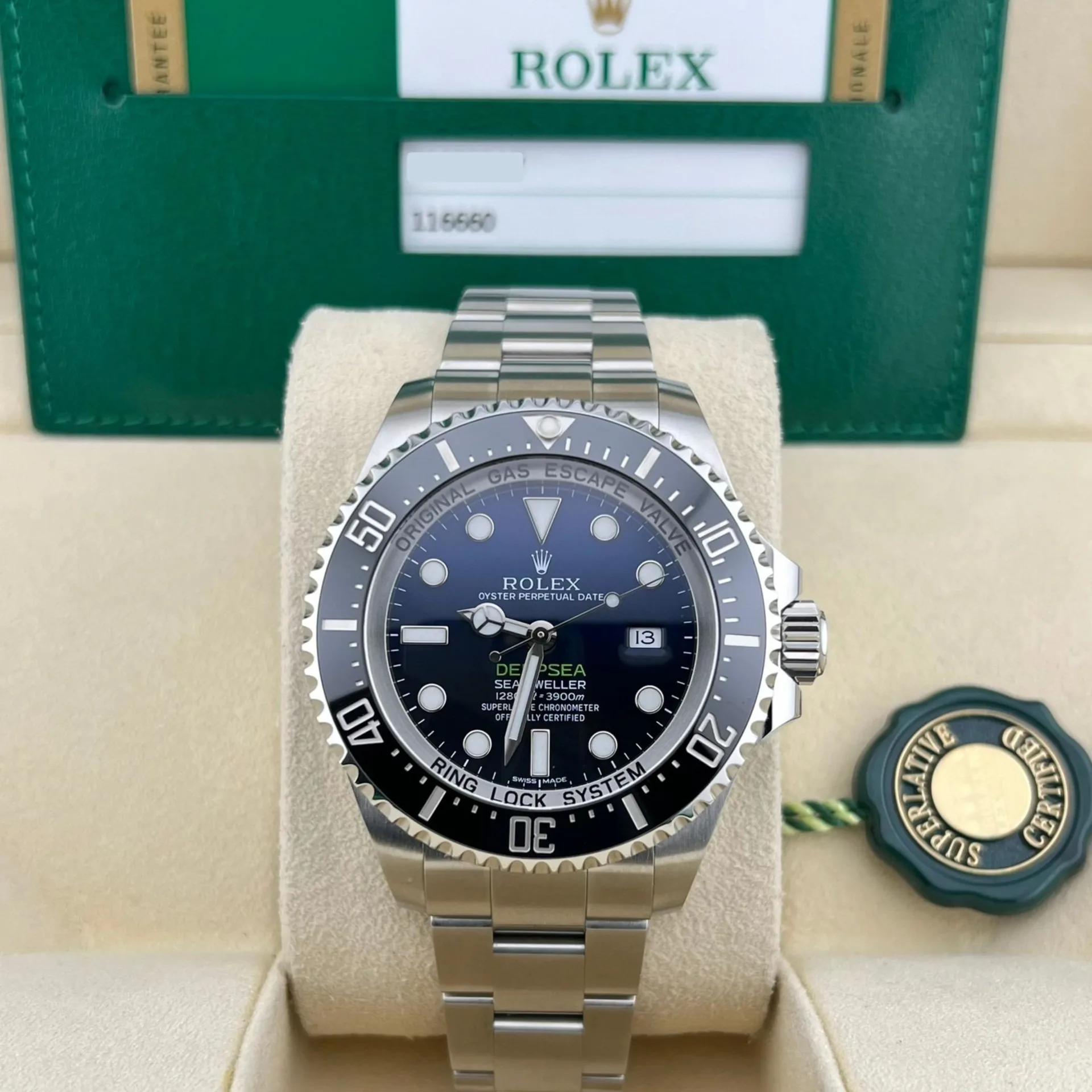 2016 Rolex Sea-Dweller Deepsea D-Blue "James Cameron" 116660-0003 Listing Image