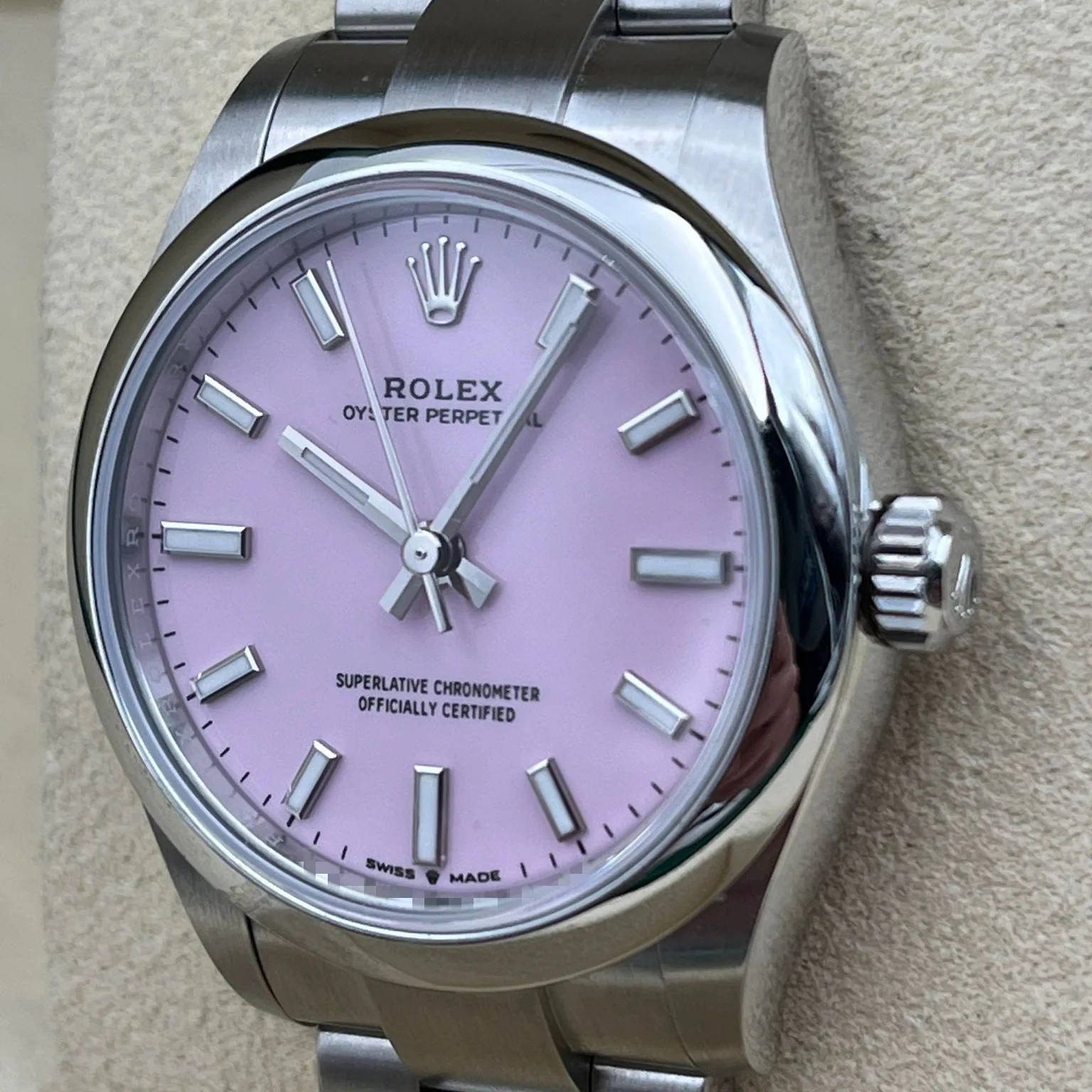 2022 Rolex Oyster Perpetual 31 Candy Pink 277200-0009 Listing Image 2
