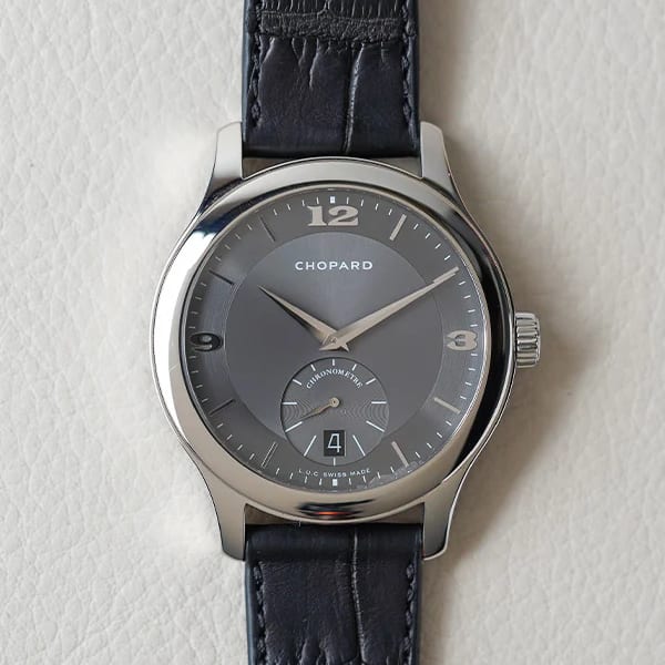 Chopard L.U.C. Classic Mark III 39.5 Steel / Black / Arabic