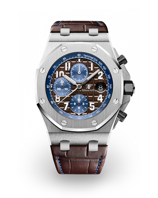 Audemars Piguet  Royal Oak Offshore Chronograph 42 Brown / Alligator 26470ST.OO.A099CR.01  Model Image