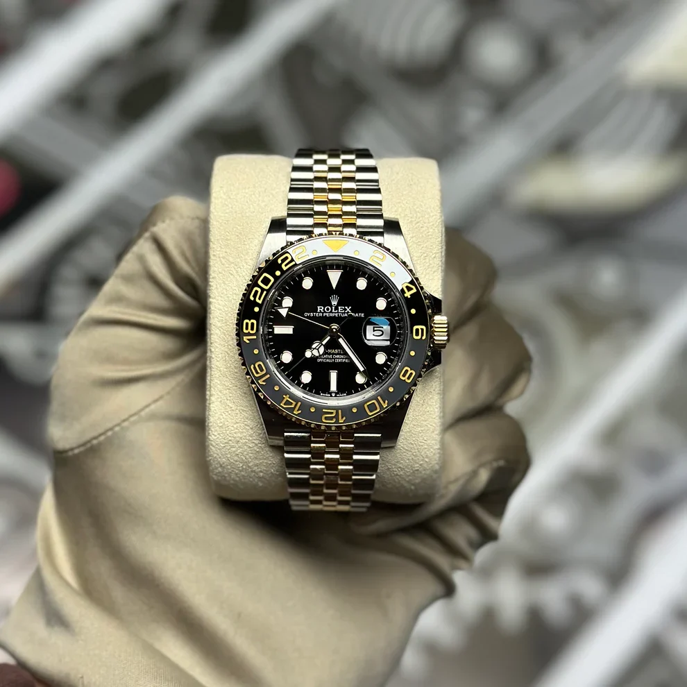 2025 Rolex GMT-Master II Two-Tone / Black / Jubilee 126713GRNR-0001