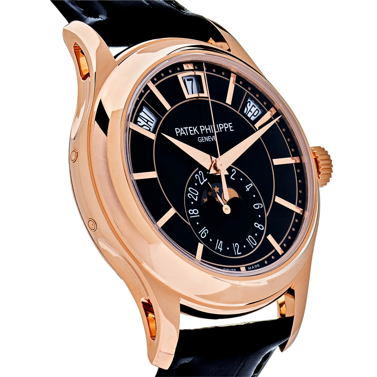 2022 Patek Philippe Annual Calendar Rose Gold / Black 5205R-010 Listing Image 3