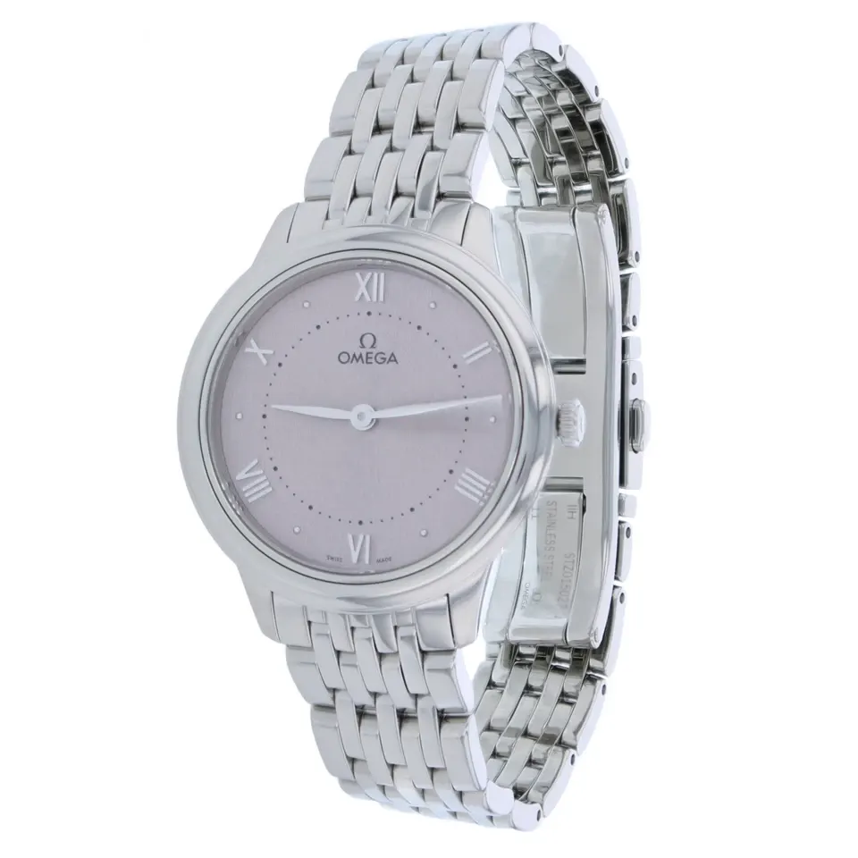 2024 Omega De Ville Quartz 30 Steel / Rose / Roman / Bracelet 434.10.30.60.02.001 Listing Image