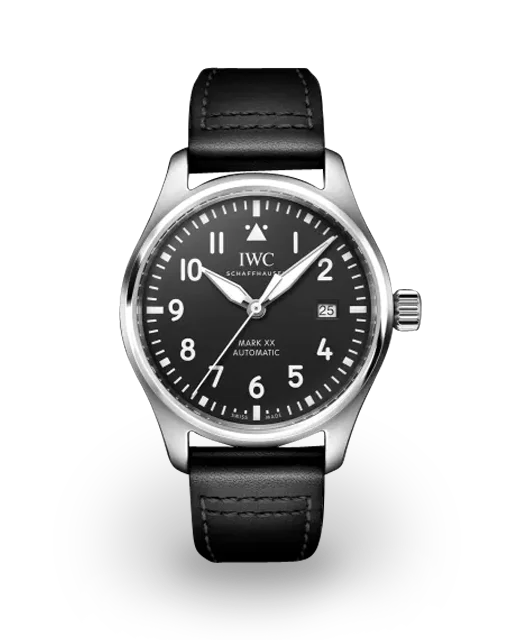 IWC Pilot's Watch Mark XX Stainless Steel / Black IW3282-01  Model Image