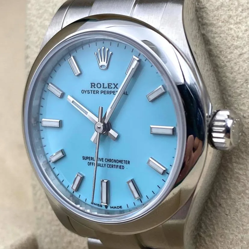 2022 Rolex Oyster Perpetual 31 Tiffany Turquoise 277200-0007 Listing Image 2