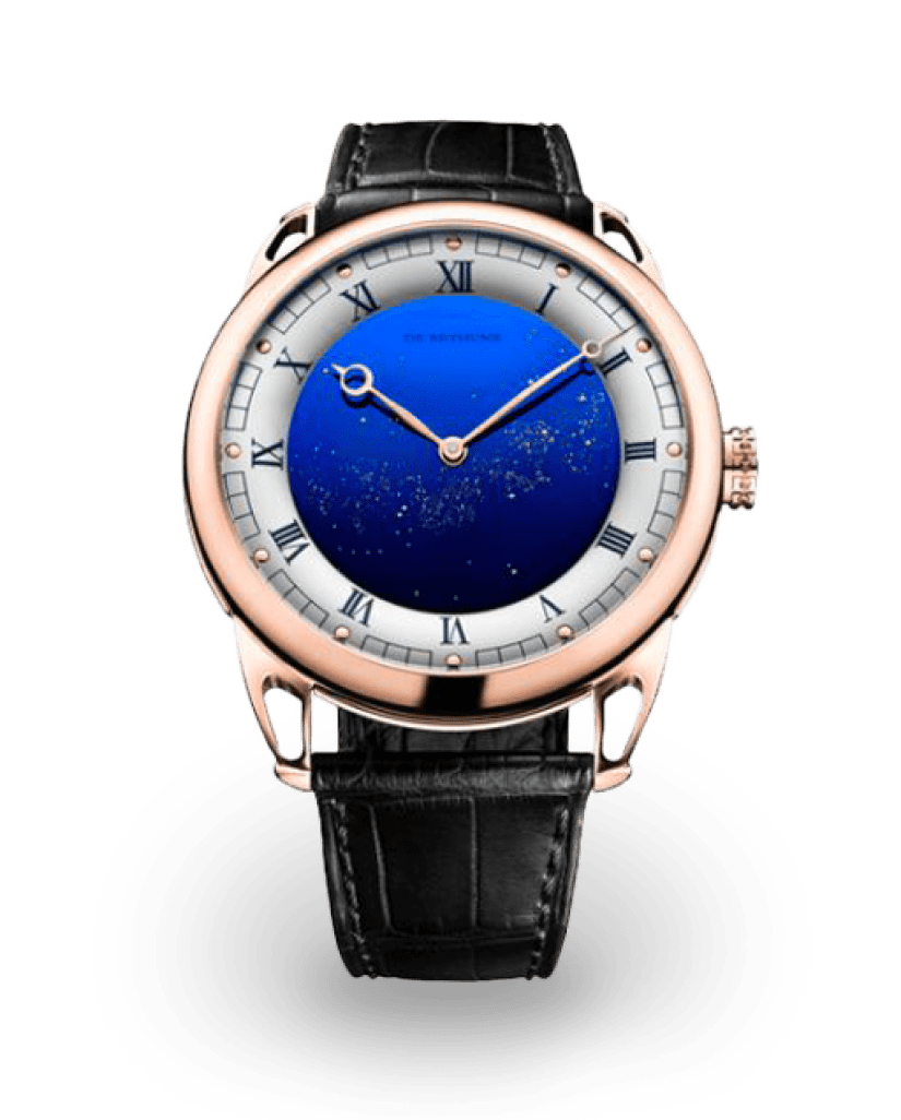 De Bethune DB28 XP Kind of Blue 43 Titanium / Blue / Strap