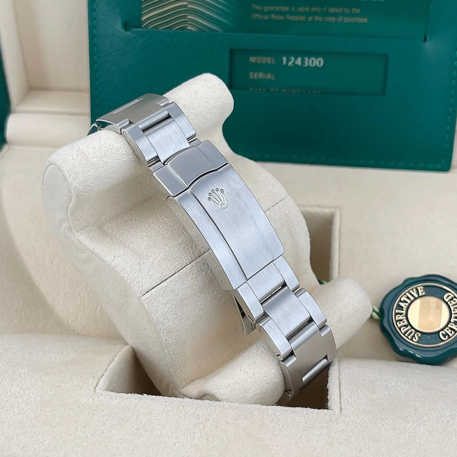 2024 Rolex Oyster Perpetual 41 Silver 124300-0001 Listing Image 4