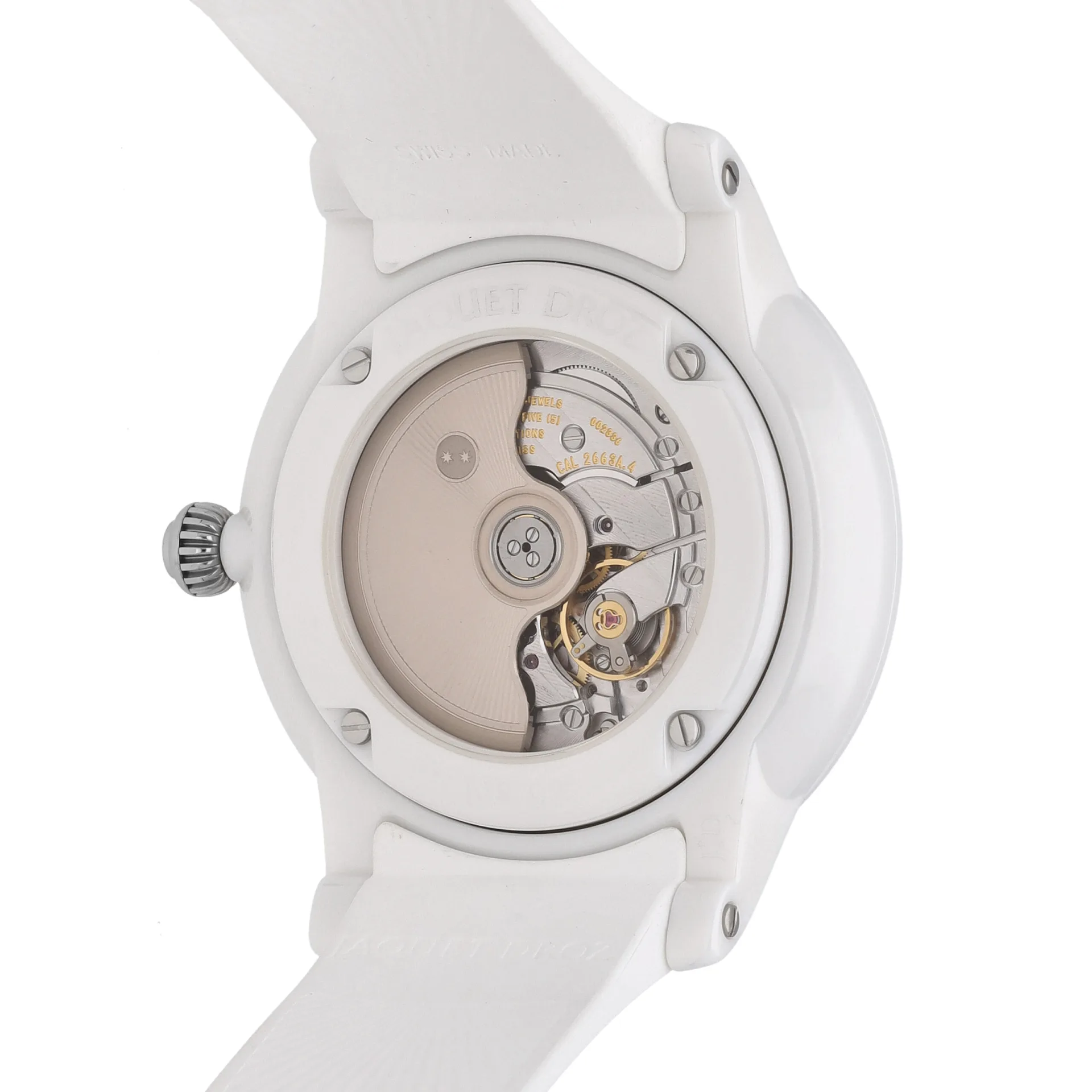 Auction: 2023 Jaquet Droz Grande Seconde White Ceramic / Mother-Of