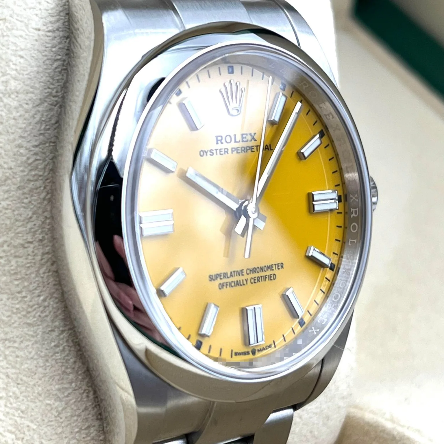 2022 Rolex Oyster Perpetual 36 Yellow 126000-0004 Listing Image 3