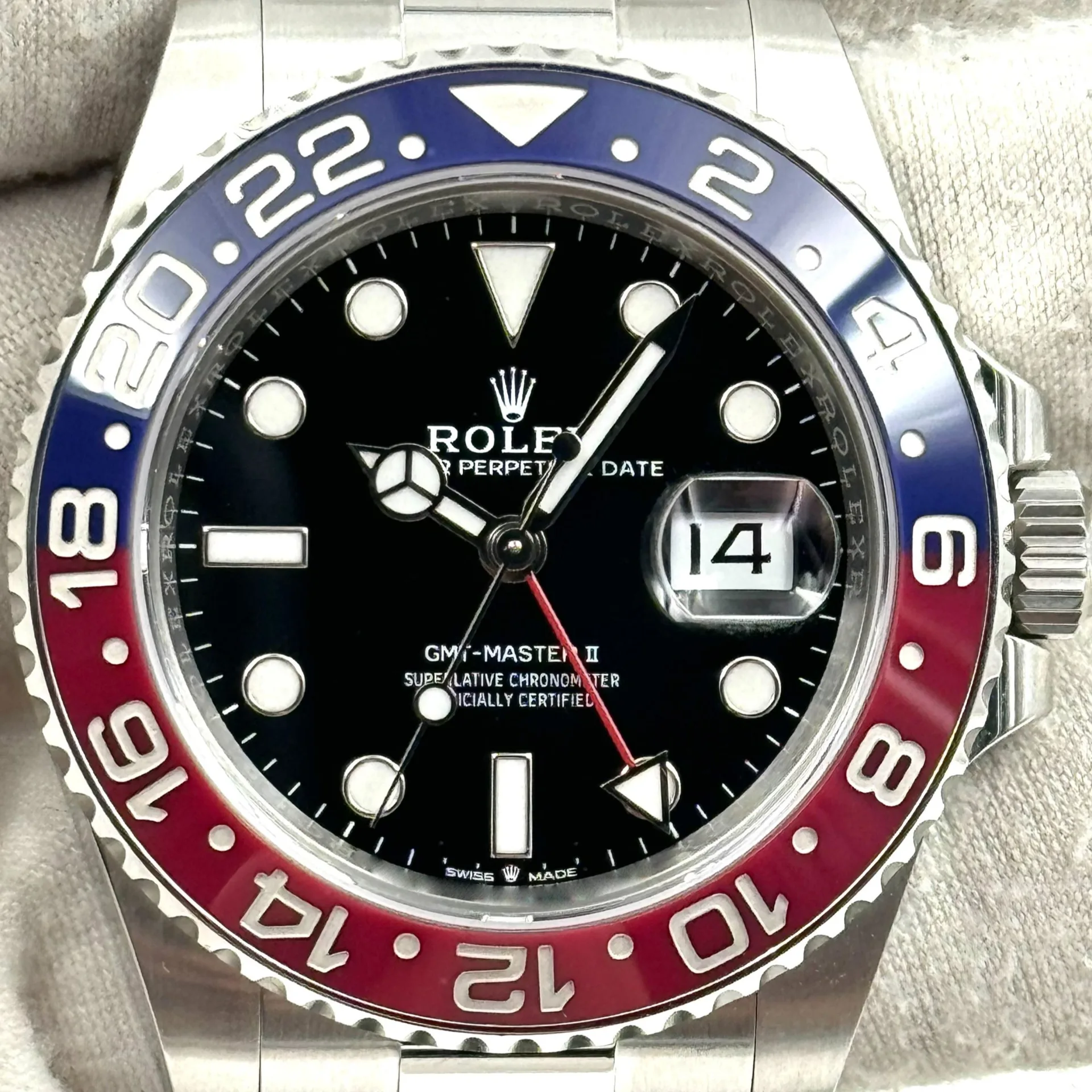 2021 Rolex GMT-Master II "Pepsi" / Oyster 126710BLRO-0002